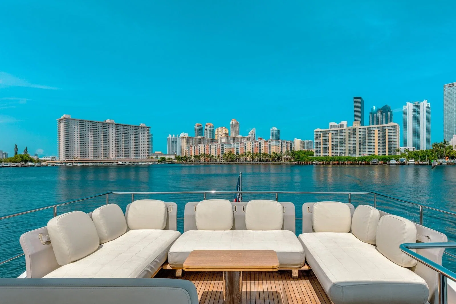 Beautiful yacht interior