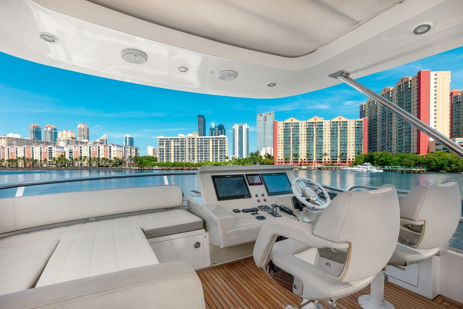 Sunset cruises aboard a yacht