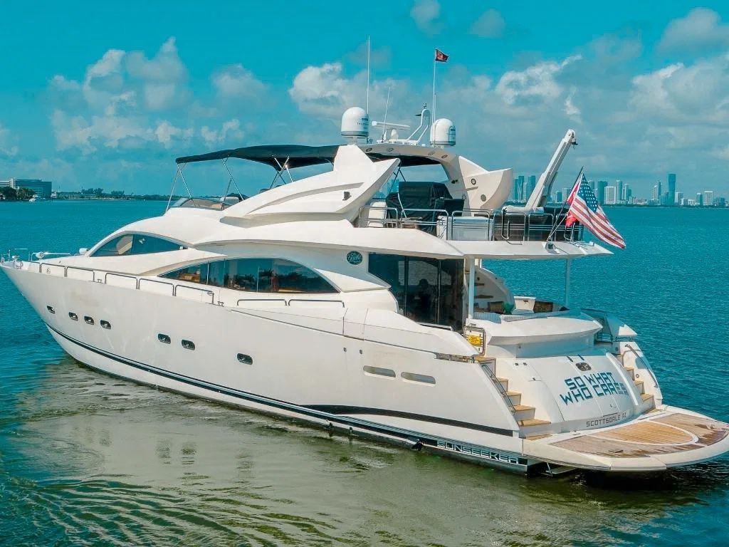 94′ Sunseeker yacht